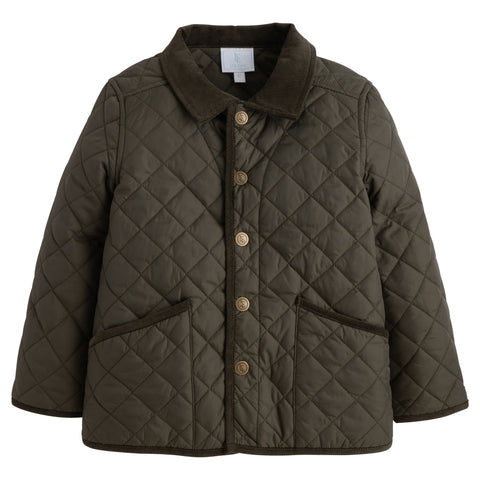 Classic Quilted Jacket - Olive