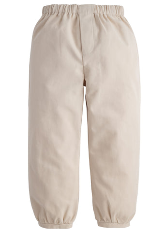 Banded Pull on Pant - Pebble Twill