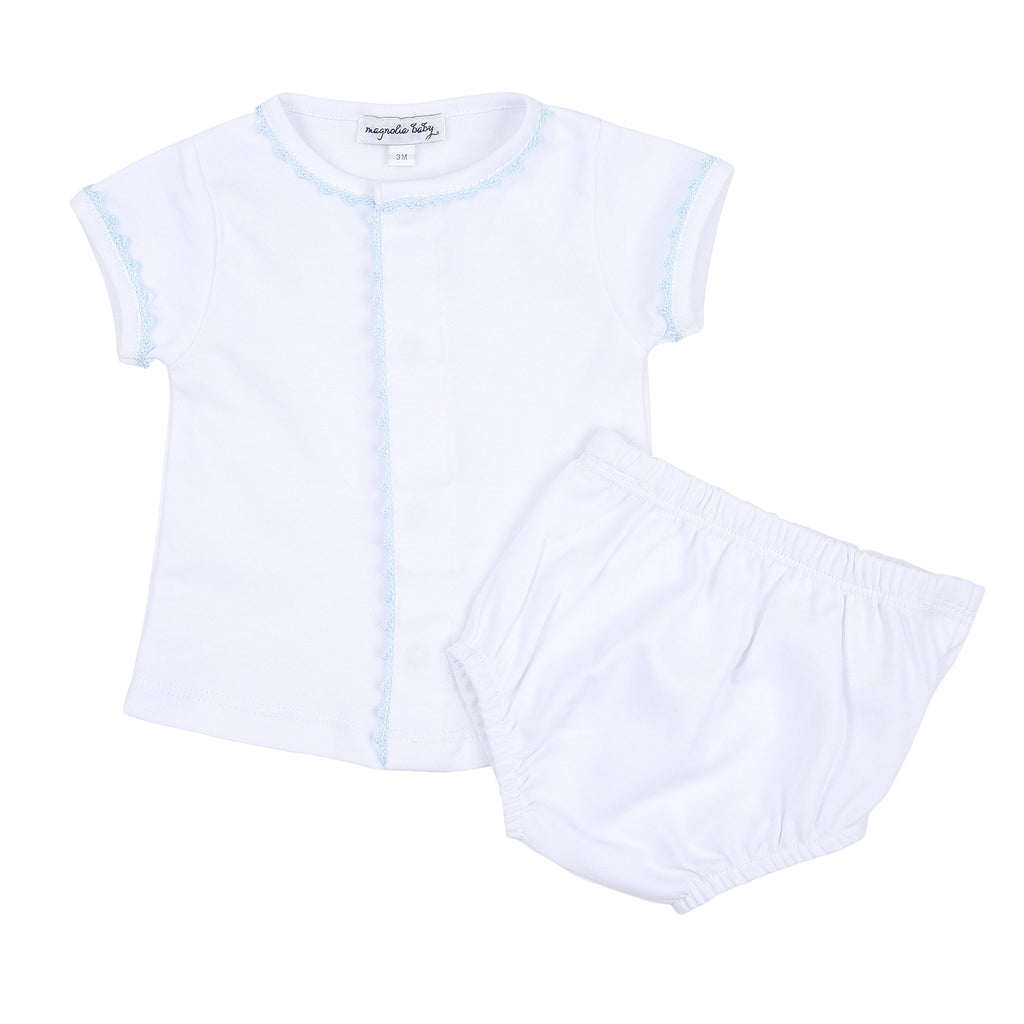 Baby Joy Embroidered Diaper Set