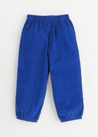 Banded Pull on Pant - Royal Blue