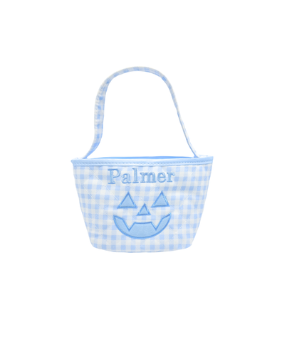 Petite Pumpkin Tote - Blue