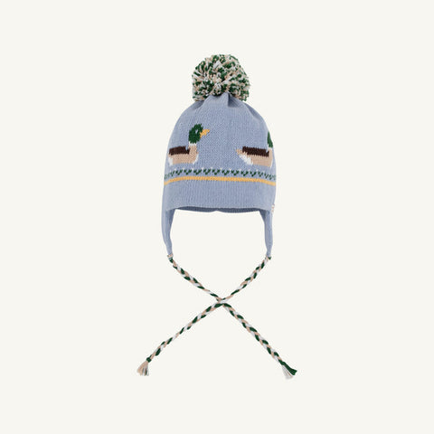 Parrish Pom Pom Hat - Sarasota Sky/Ducks