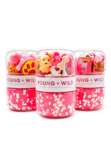 Grab & Go Jar - Pink Pet Shop