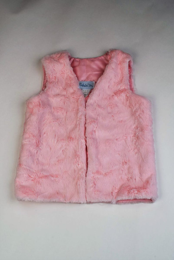 Vest - Pink Fur