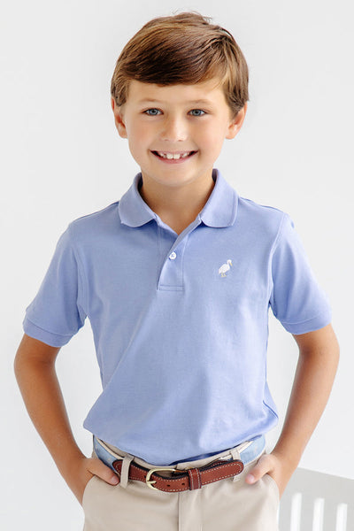 Prim and Proper Polo - Park City Periwinkle