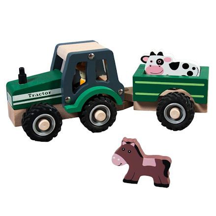 Wooden Tractor