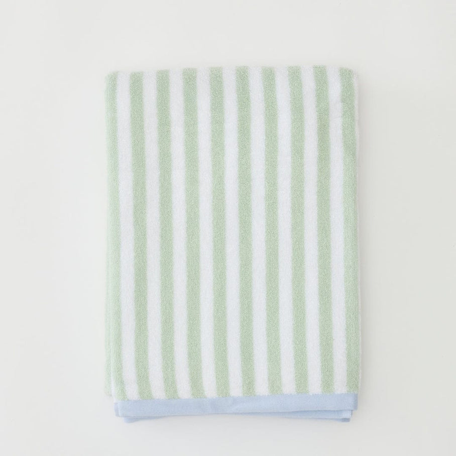 Kids' Beach Towel - Seafoam and Blue