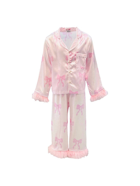 Pretty in Bows Silky Pajamas