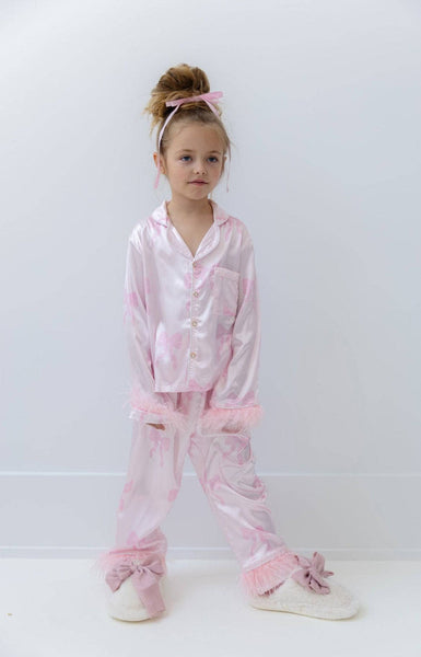 Pretty in Bows Silky Pajamas