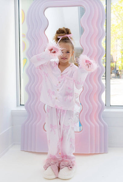 Pretty in Bows Silky Pajamas