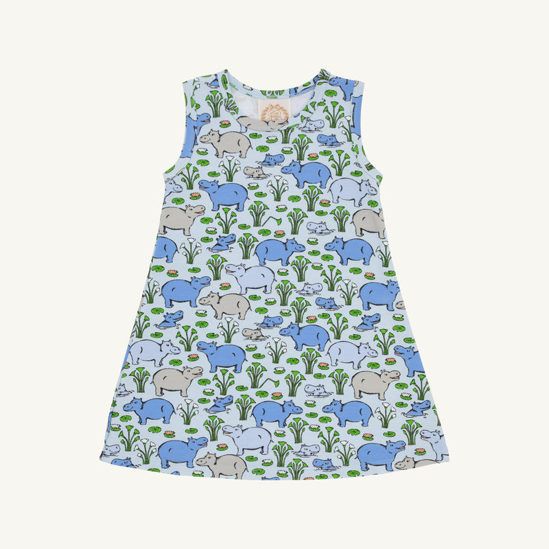 Sleeveless Polly Play Dress - Bal Harbour Hippo