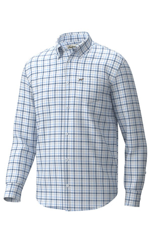 Hadley Luxe Lite Button Down - Sanders Gingham