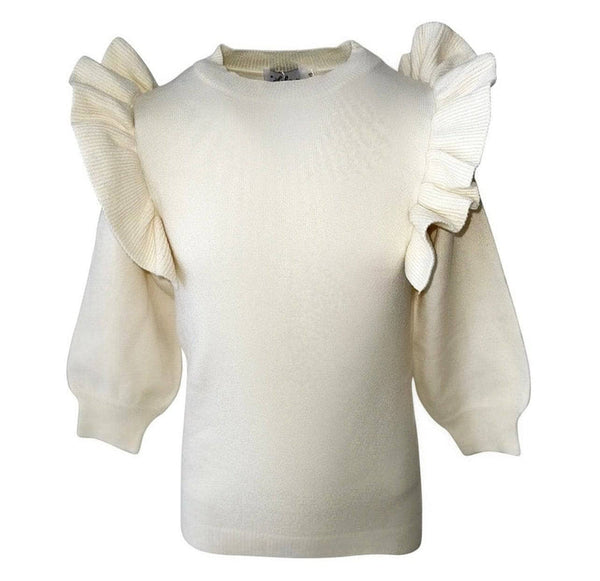 The Super Ruffle Sweater