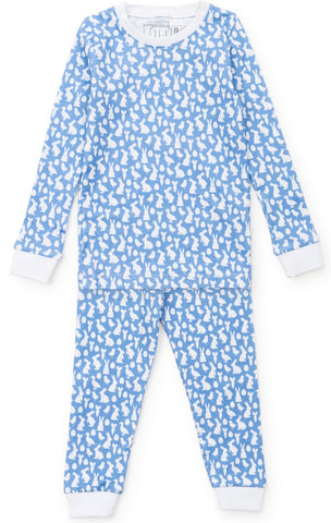 Grayson Pajama Set - Easter Time Blue