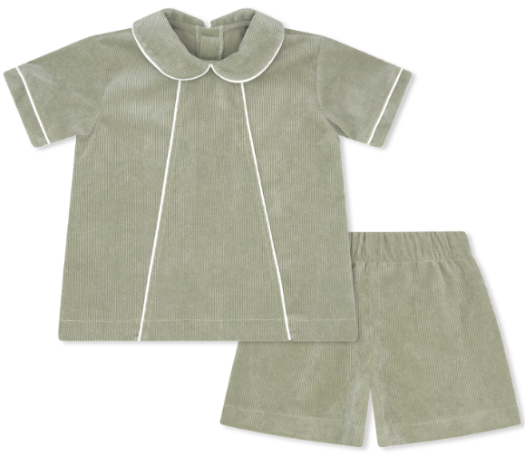 Adam Short Set - Sweetgrass Corduroy