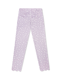 Sadie Scallop Legging - Be Mine