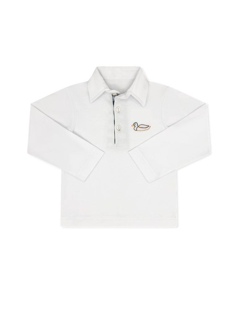 Parker Polo LS Shirt - Mallard