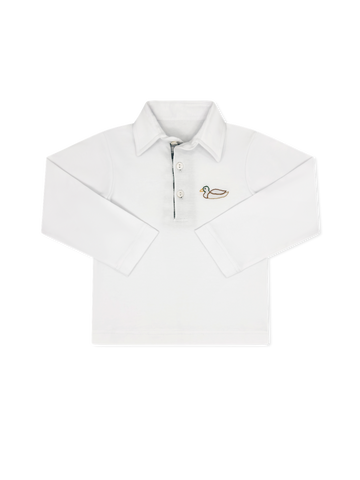Parker Polo LS Shirt - Mallard