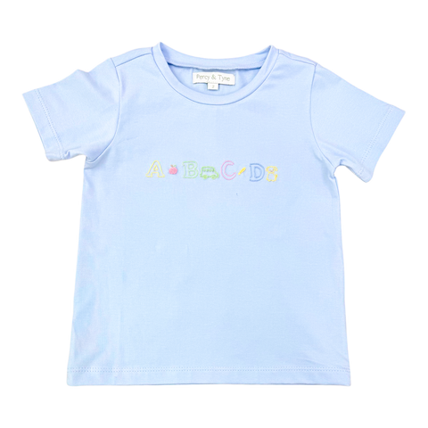 ABC S/S Embroidered Tee