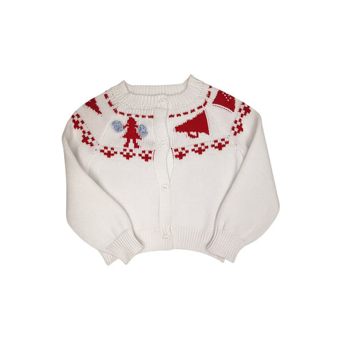 Girls Fair Isle Sweater - Ole Miss
