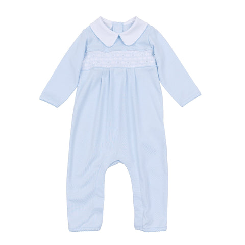 Willow and Walker's Smocked Collared Playsuit