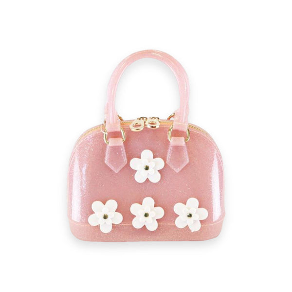 Floral Jelly Bowling Bag