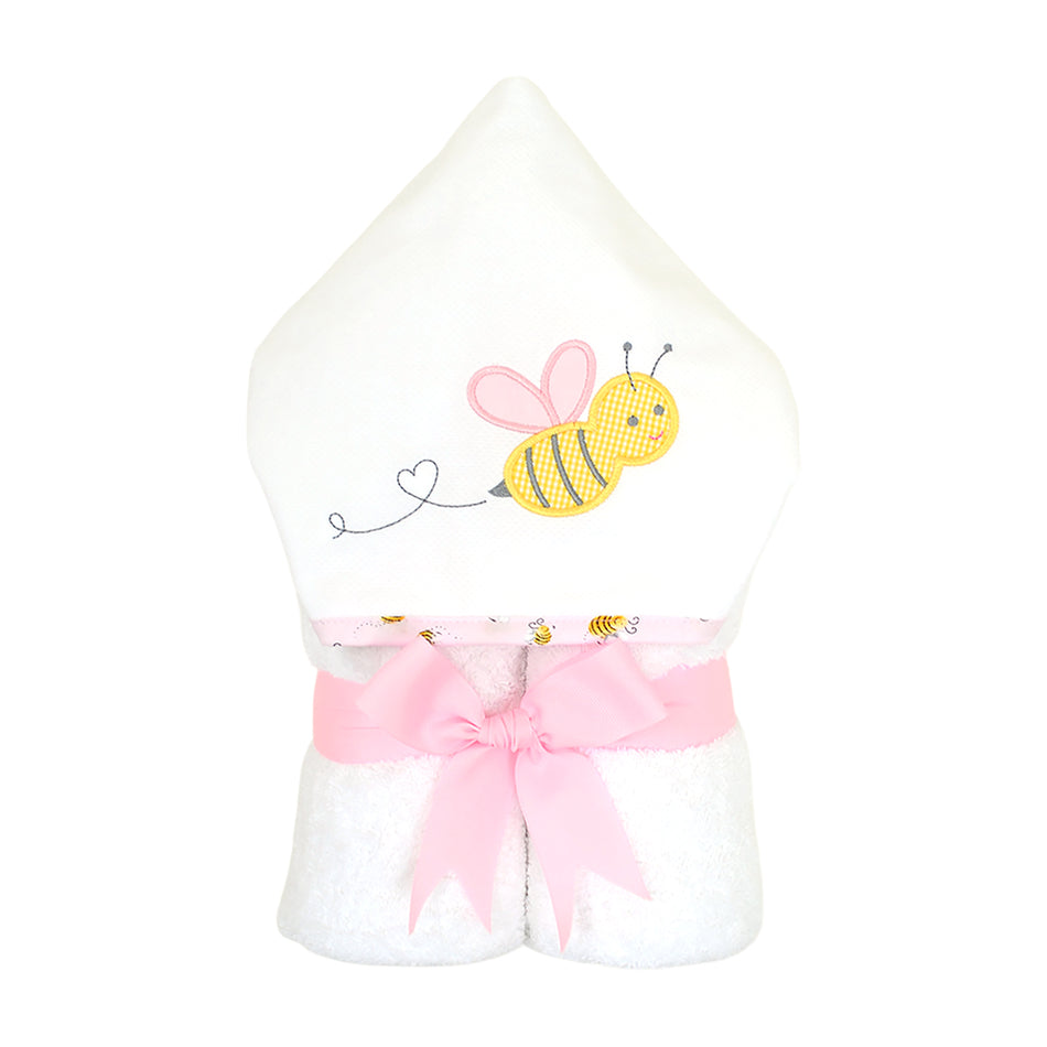 Pink Bumble Bee Everykid Towel