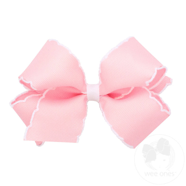 Medium Moonstitch Hair Bow