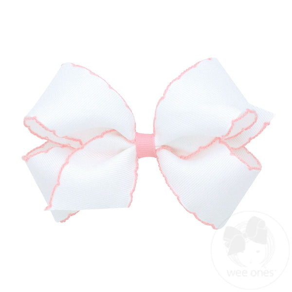 Medium Moonstitch Hair Bow