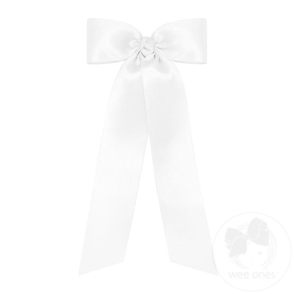 Medium French Satin Streamer Bow (Knot Wrap)