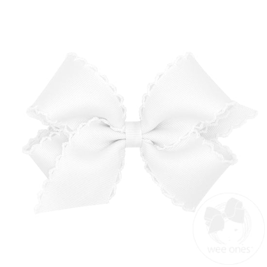 Medium Moonstitch Hair Bow