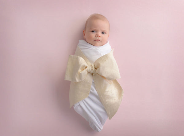 Silk Bow Swaddle