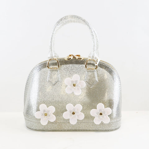 Floral Jelly Bowling Bag