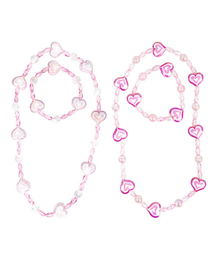 Cotton Candy Necklace/Bracelet Set