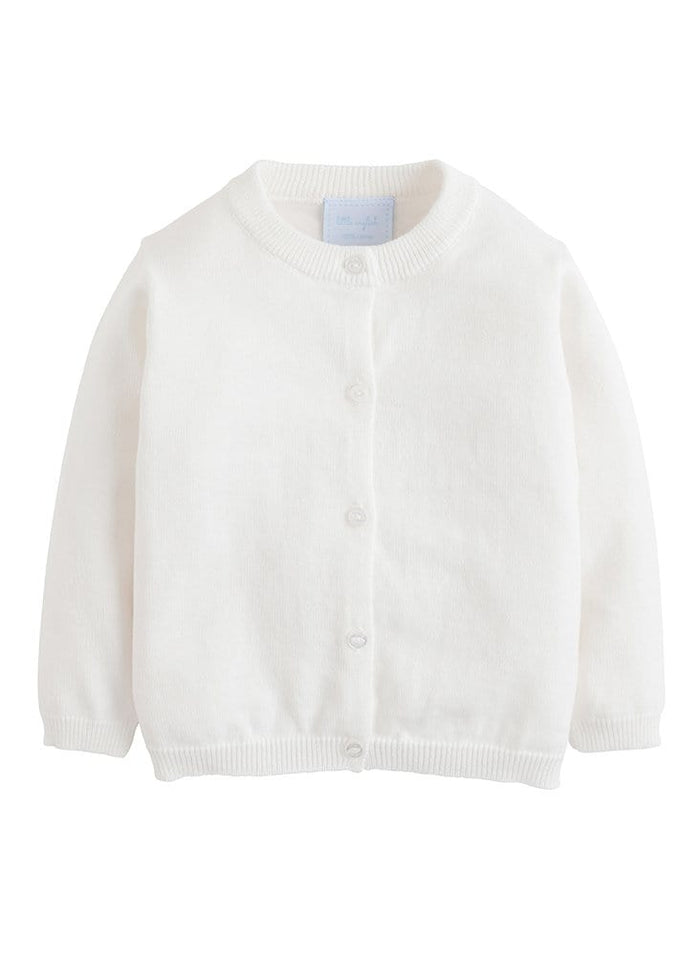 Essential Cardigan - White