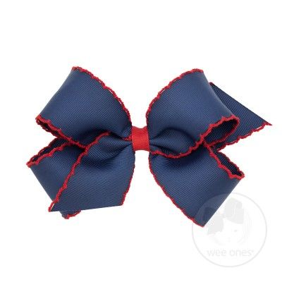 Medium Moonstitch Hair Bow