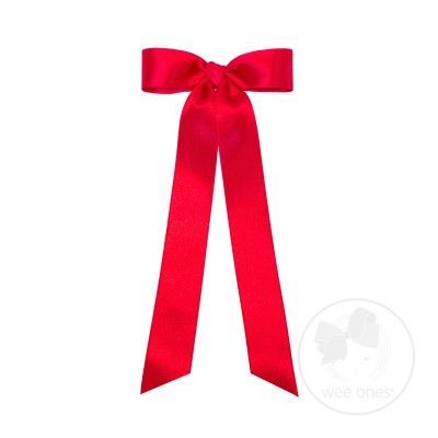 Mini French Satin Streamer Bow (Knot Wrap)